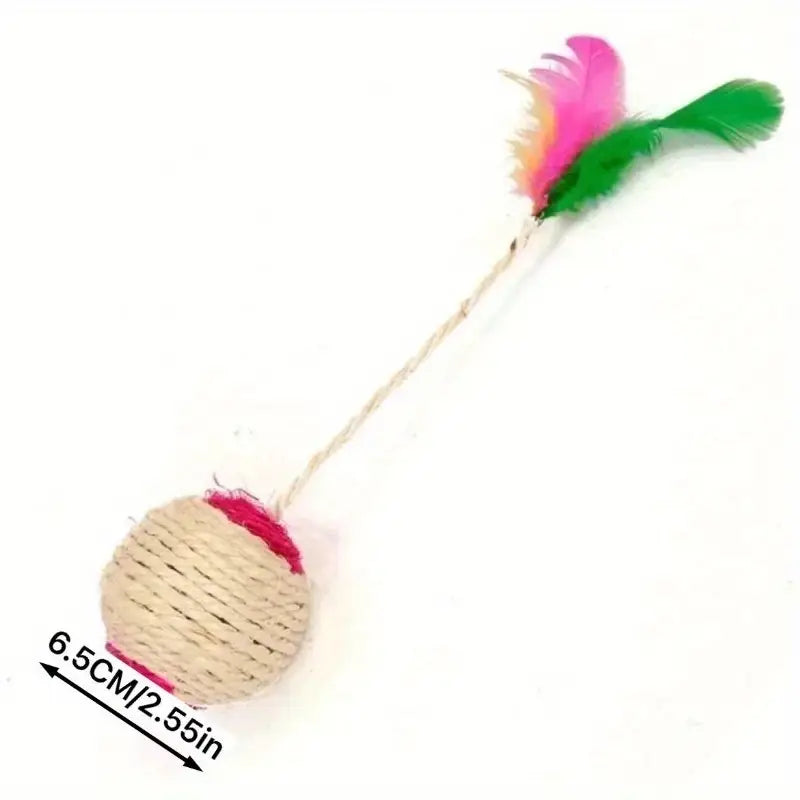 ScratchBall – Sisal Scratcher & Play Ball