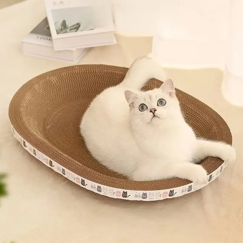 CozyScratch - Soft Bed & Scratcher Combo