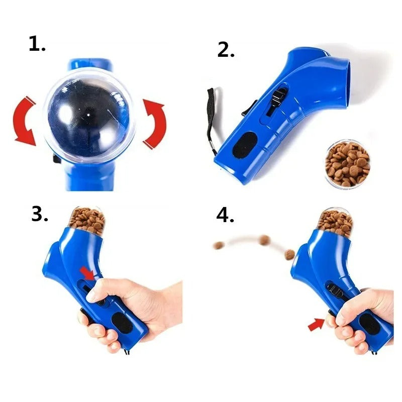 SnackShot Launcher - Pet Training Toy