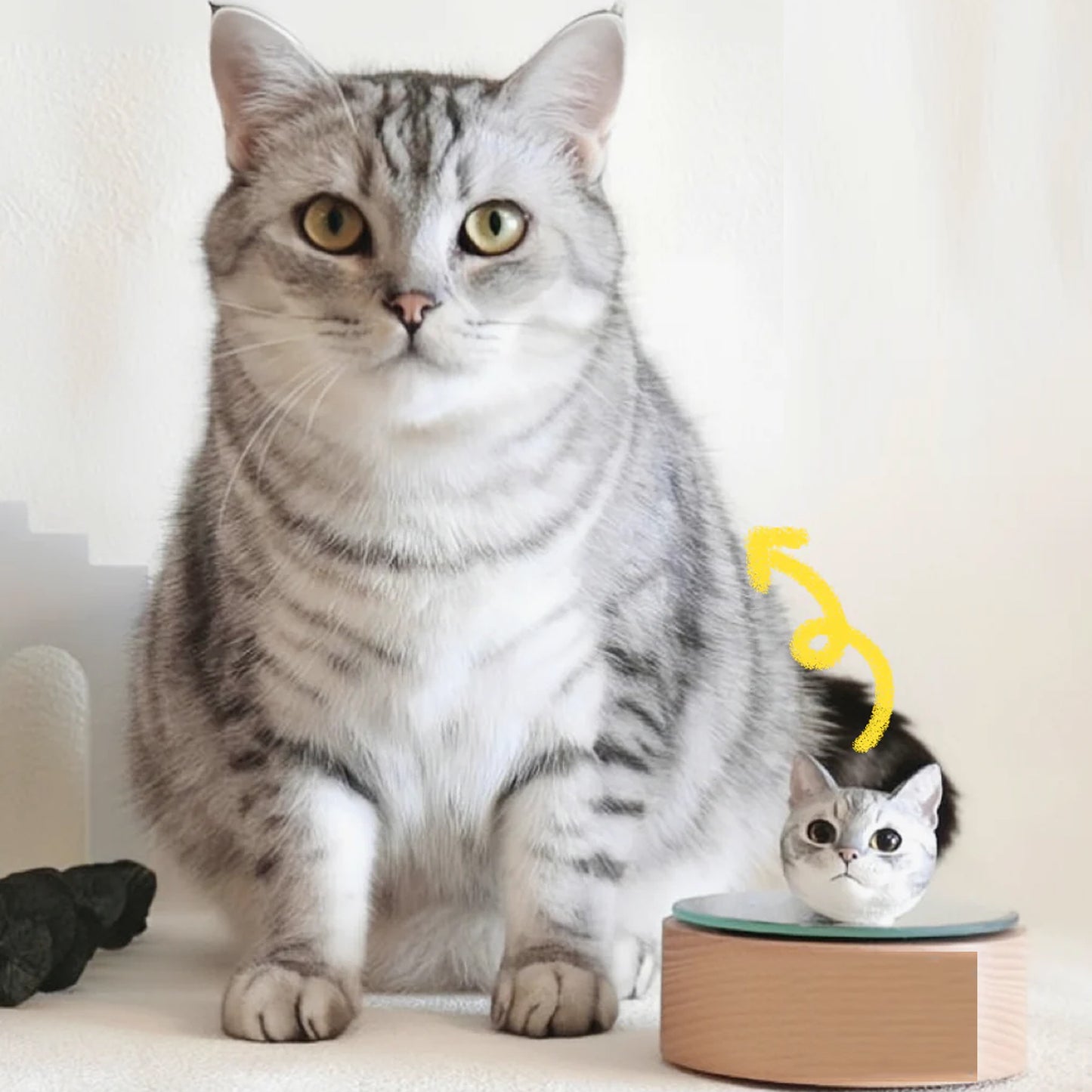 Custom Engraved Pet Magnet Figurine