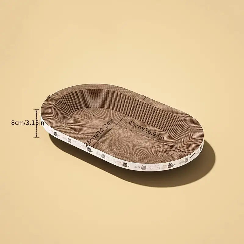 CozyScratch - Soft Bed & Scratcher Combo