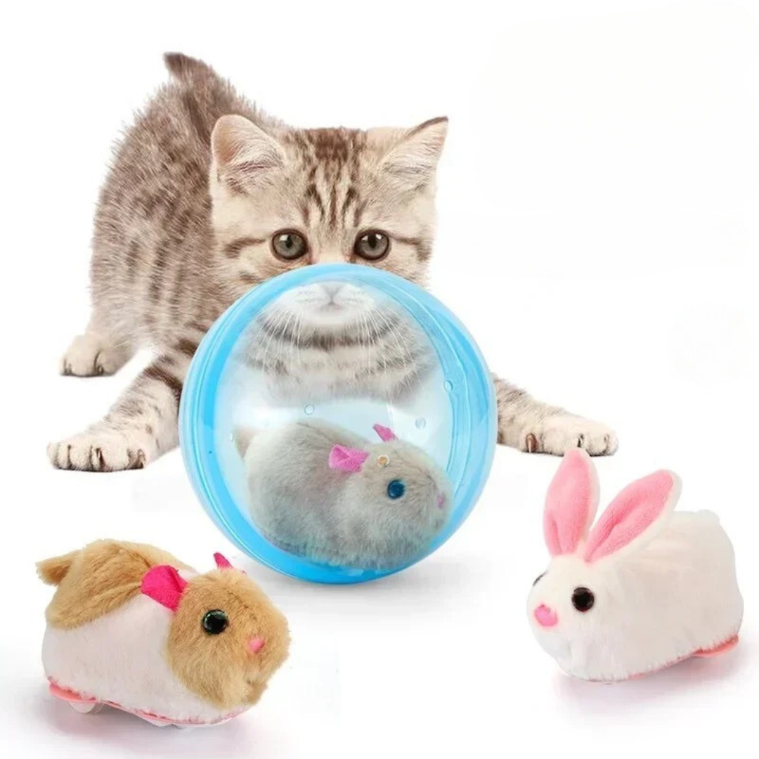 Rolling Hamster Toy For Cats