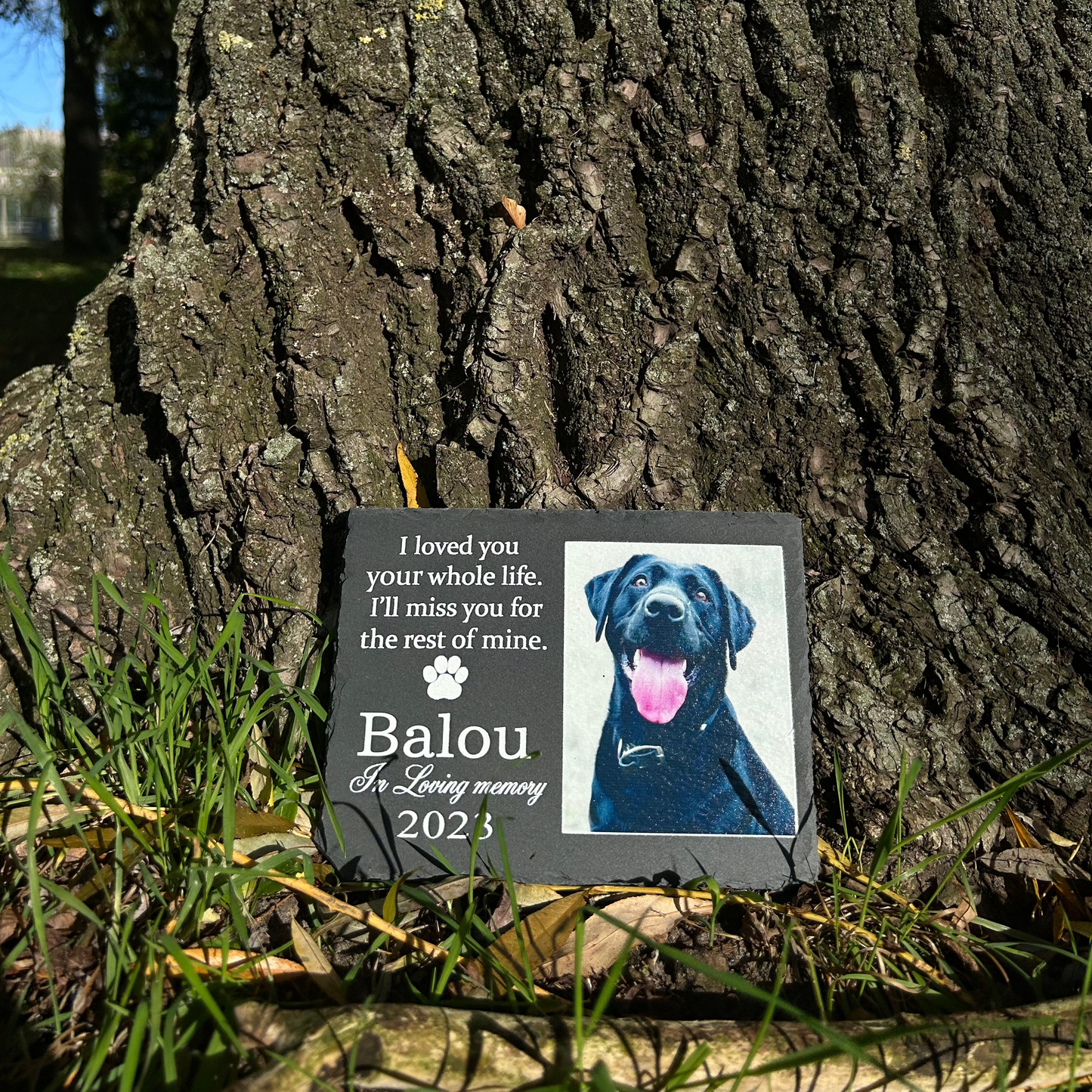 Personalized Pet Memorial Stone