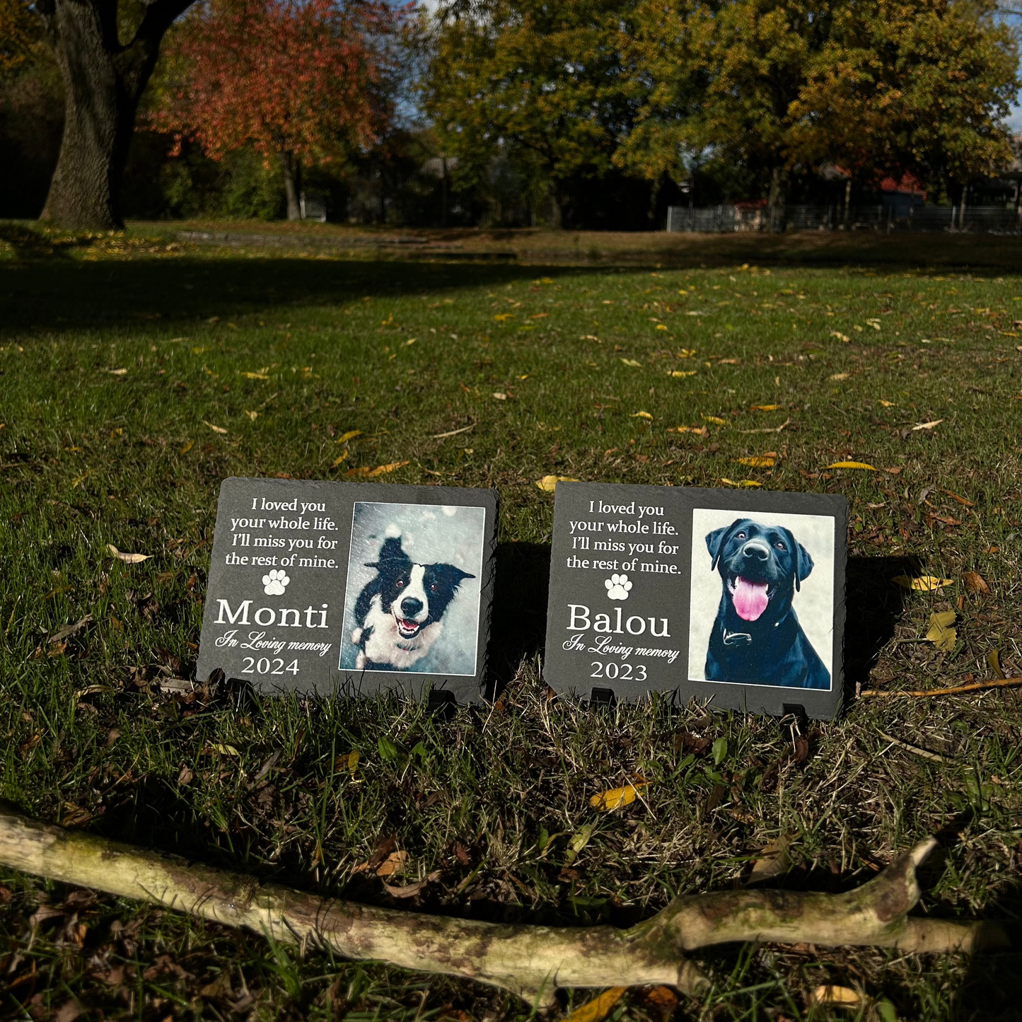Personalized Pet Memorial Stone