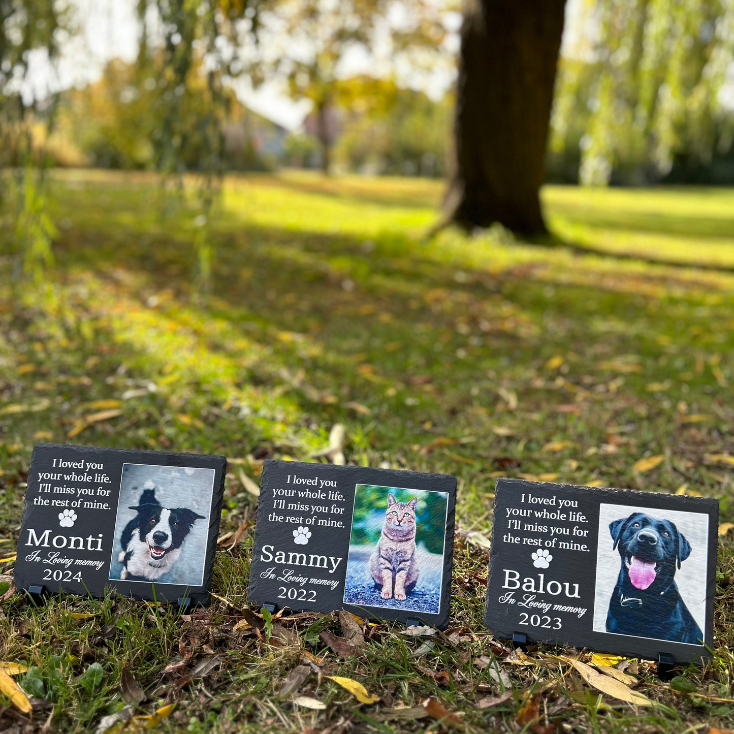 Personalized Pet Memorial Stone