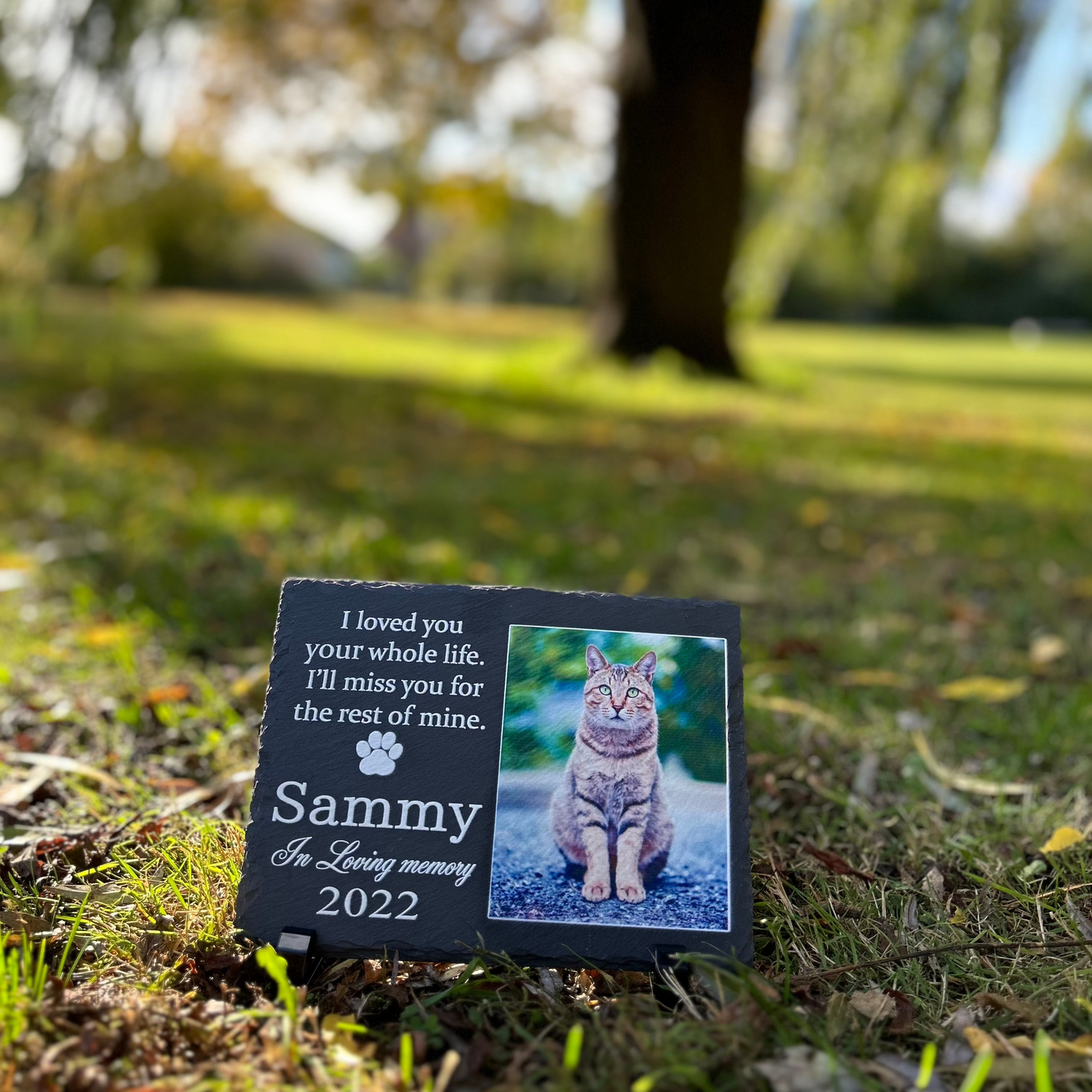 Personalized Pet Memorial Stone