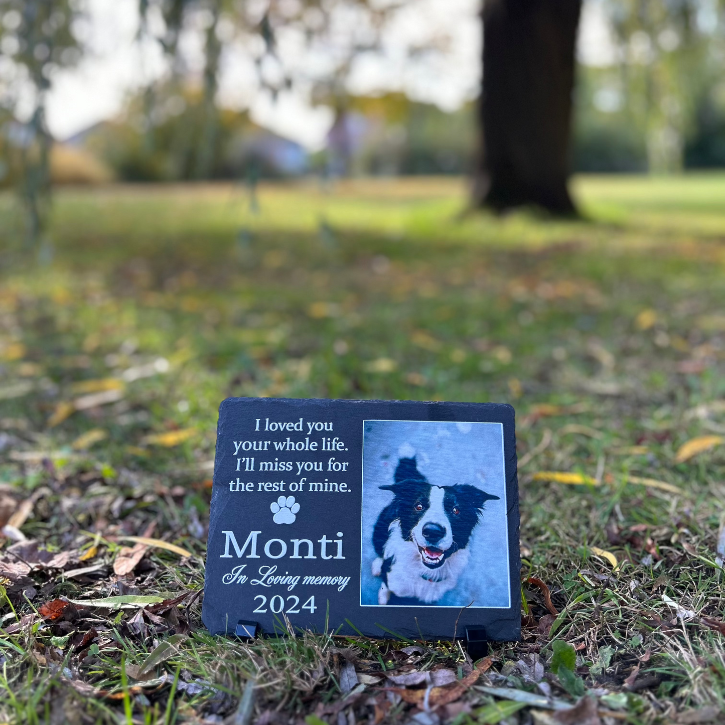 Personalized Pet Memorial Stone