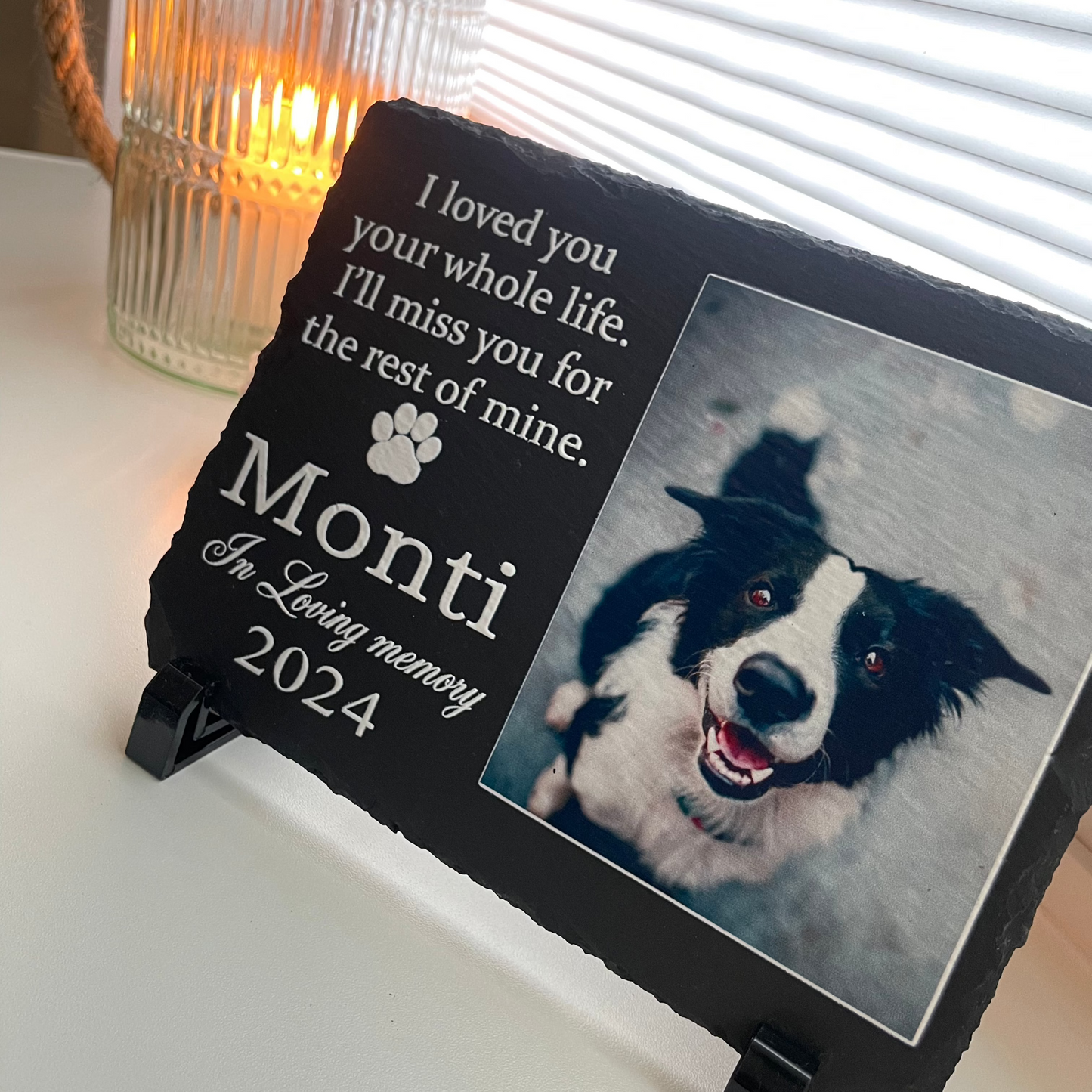Personalized Pet Memorial Stone