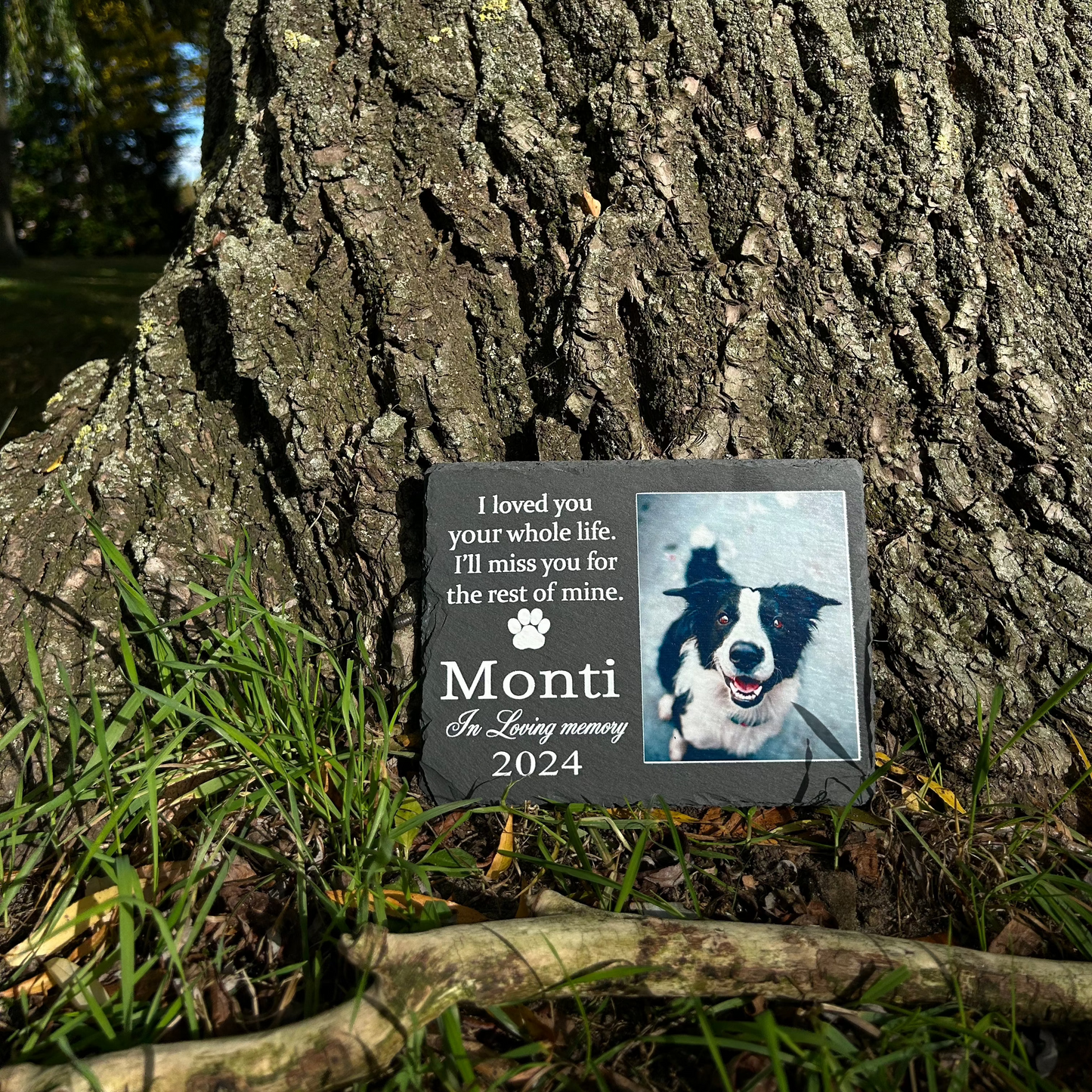 Personalized Pet Memorial Stone