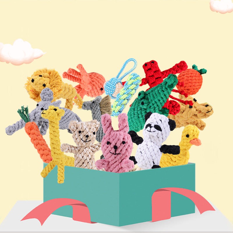 Durable Plush Dog Toy