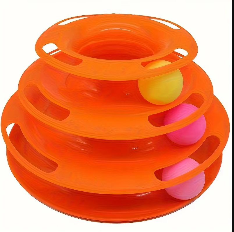 Interactive Ball Tower - Interactive Game for Cats