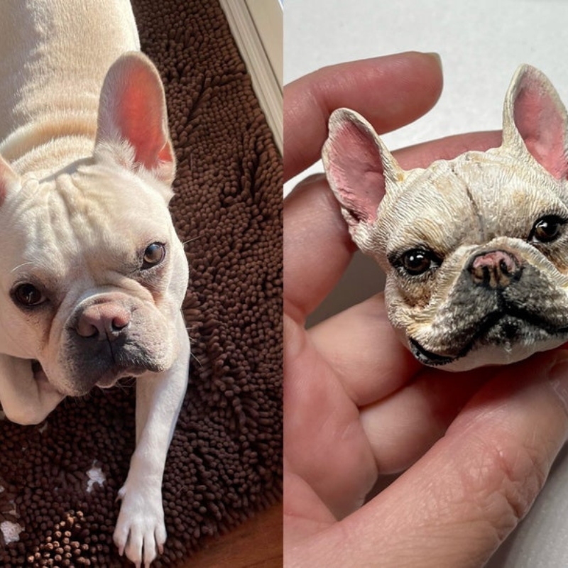 Custom Engraved Pet Magnet Figurine