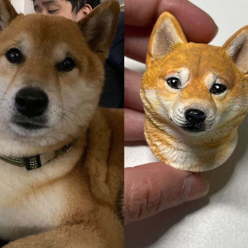 Custom Engraved Pet Magnet Figurine