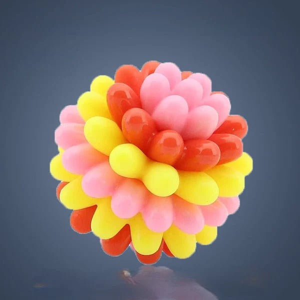 Robust Rubber Chew Ball for Dogs