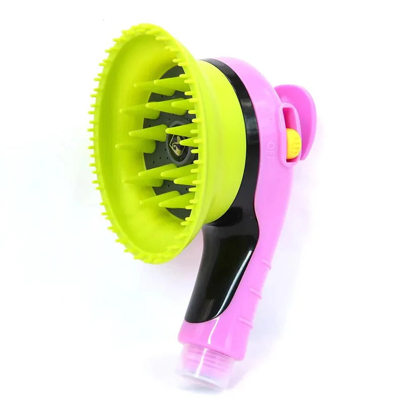 Dog Shower With Brush