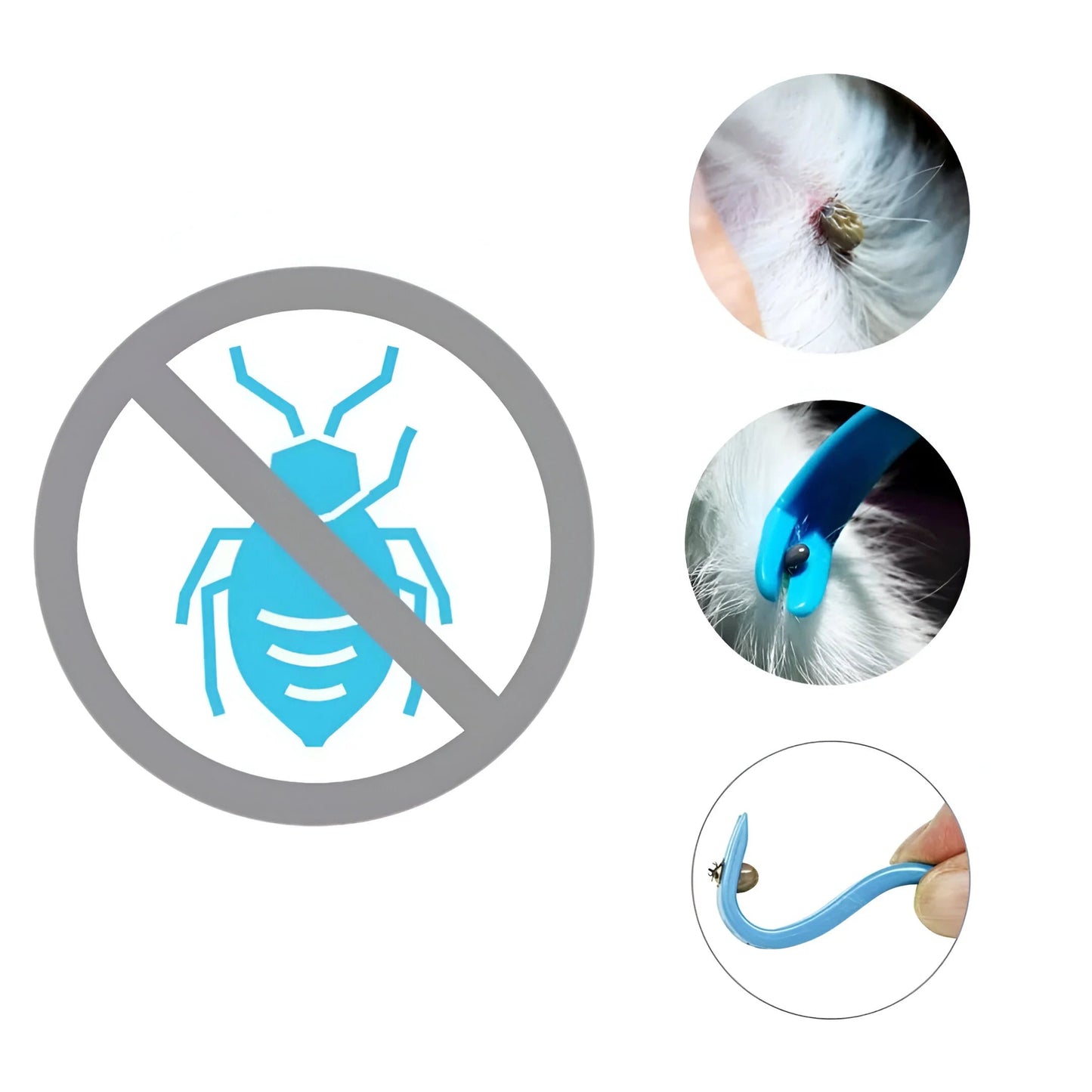 TickOff 3-Piece Tick Removal Set