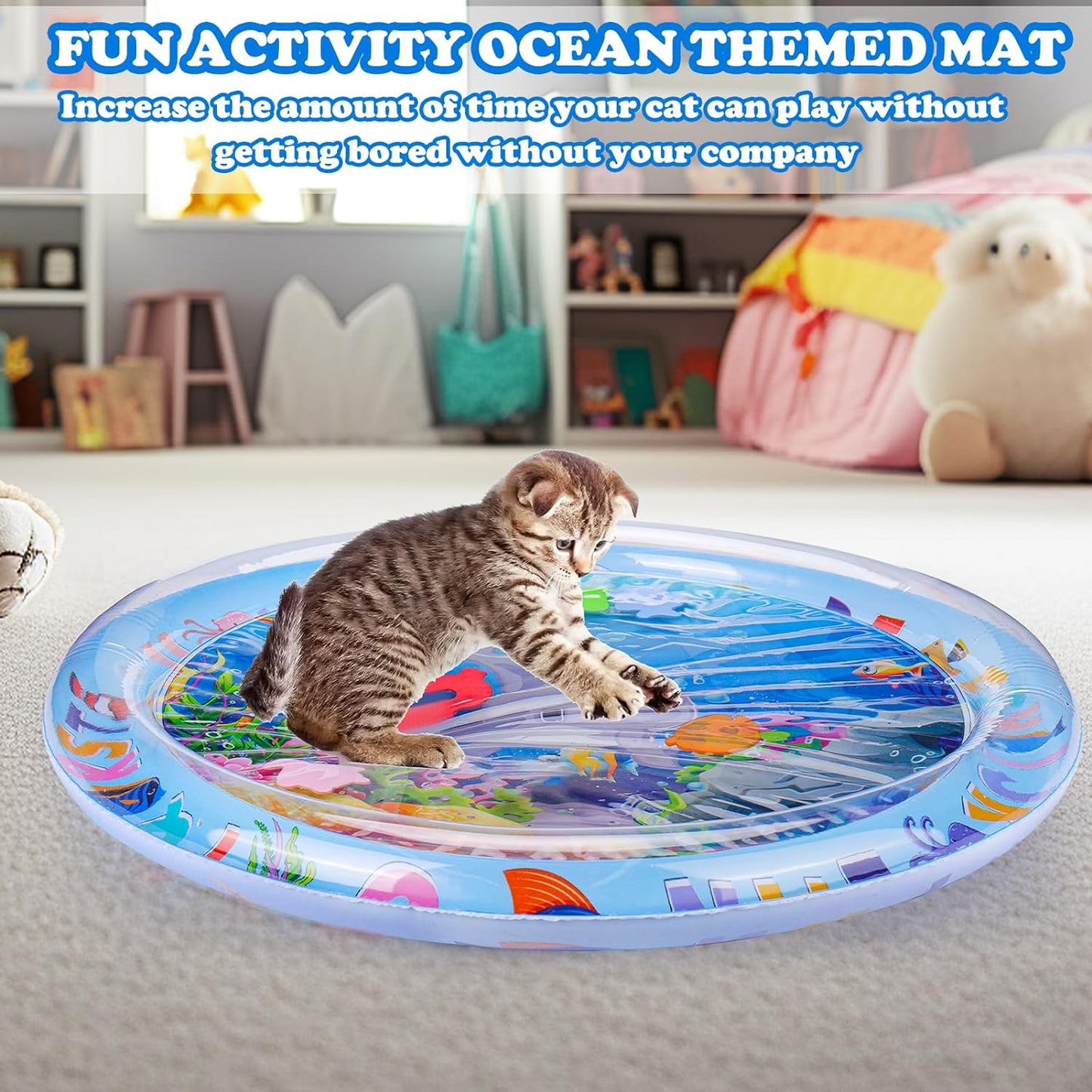 PlayfulPaws - Interactive Water Mat