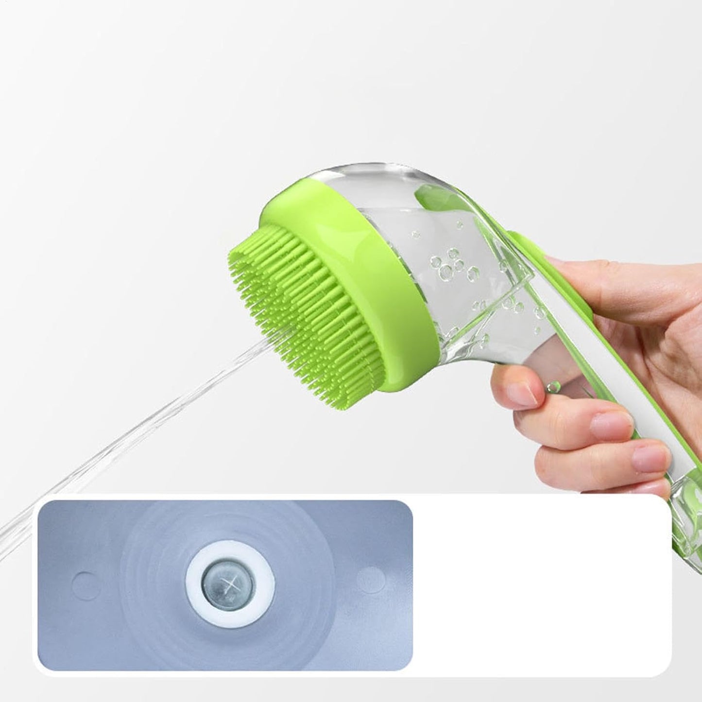 PetBrush - 2-in-1 Dog & Cat Shower & Brush