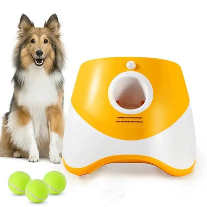 Automatic dog ball throwing machine