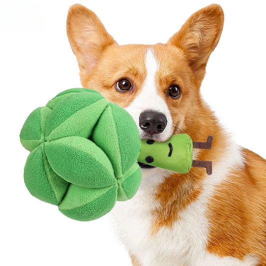 SnuffleBroccoli – Interactive Treat Toy