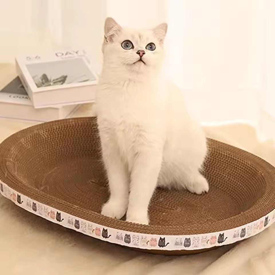 CozyScratch - Soft Bed & Scratcher Combo