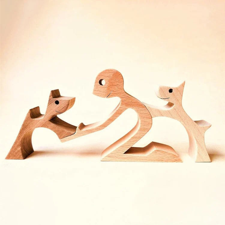 FurryFriend Wooden Figurines