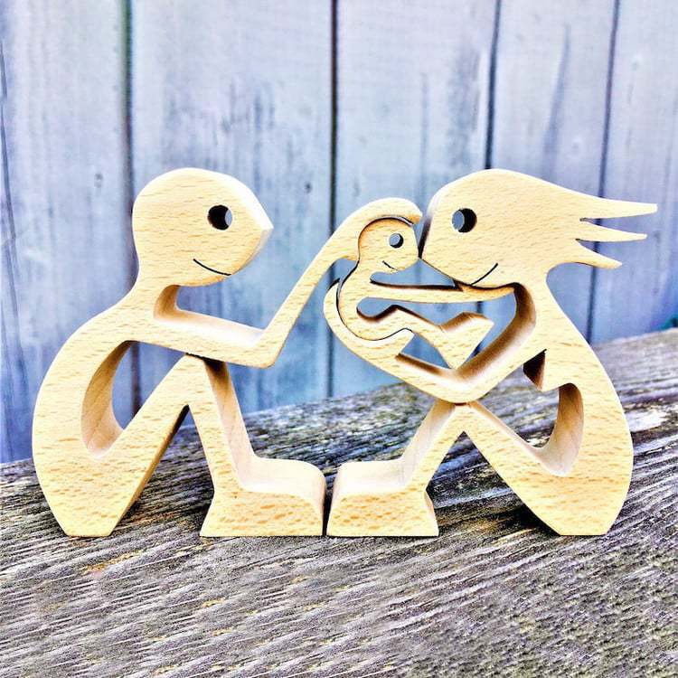 FurryFriend Wooden Figurines