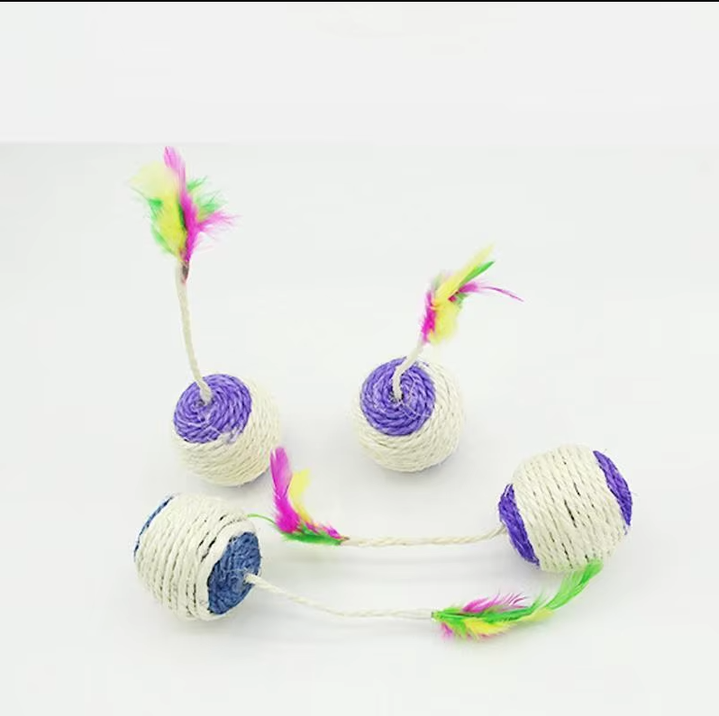 ScratchBall – Sisal Scratcher & Play Ball