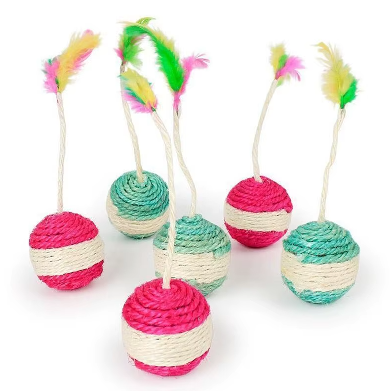ScratchBall – Sisal Scratcher & Play Ball