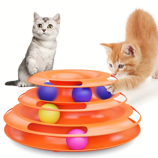 Interactive Ball Tower - Interactive Game for Cats