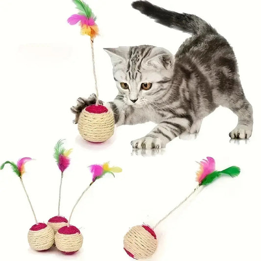 ScratchBall – Sisal Scratcher & Play Ball