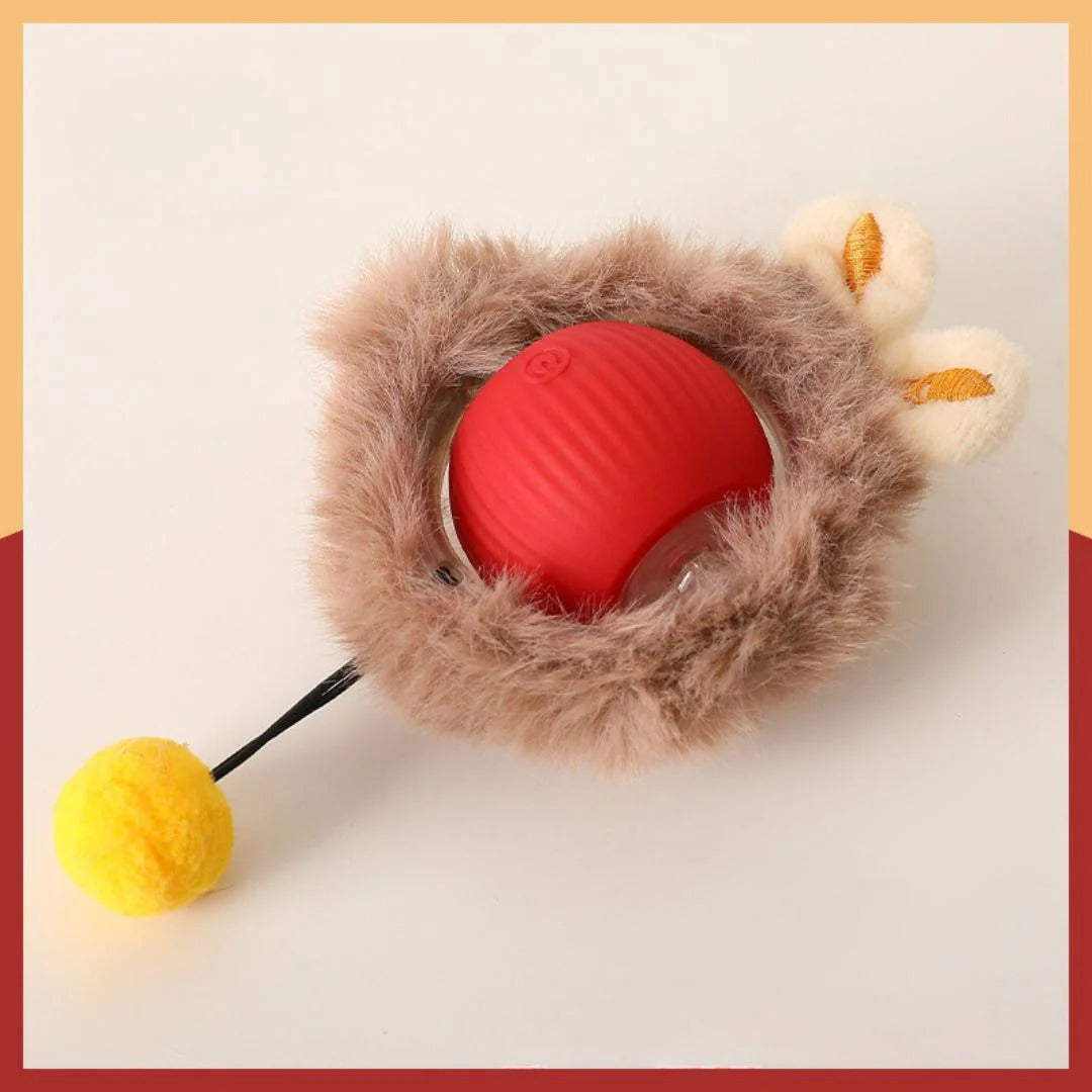 Interactive Ball Toy with Swan
