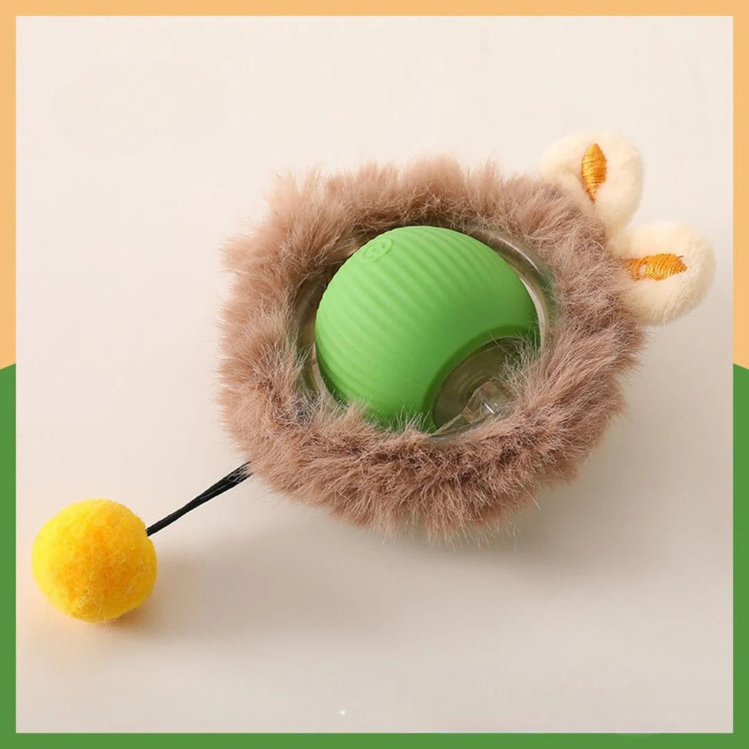 Interactive Ball Toy with Swan