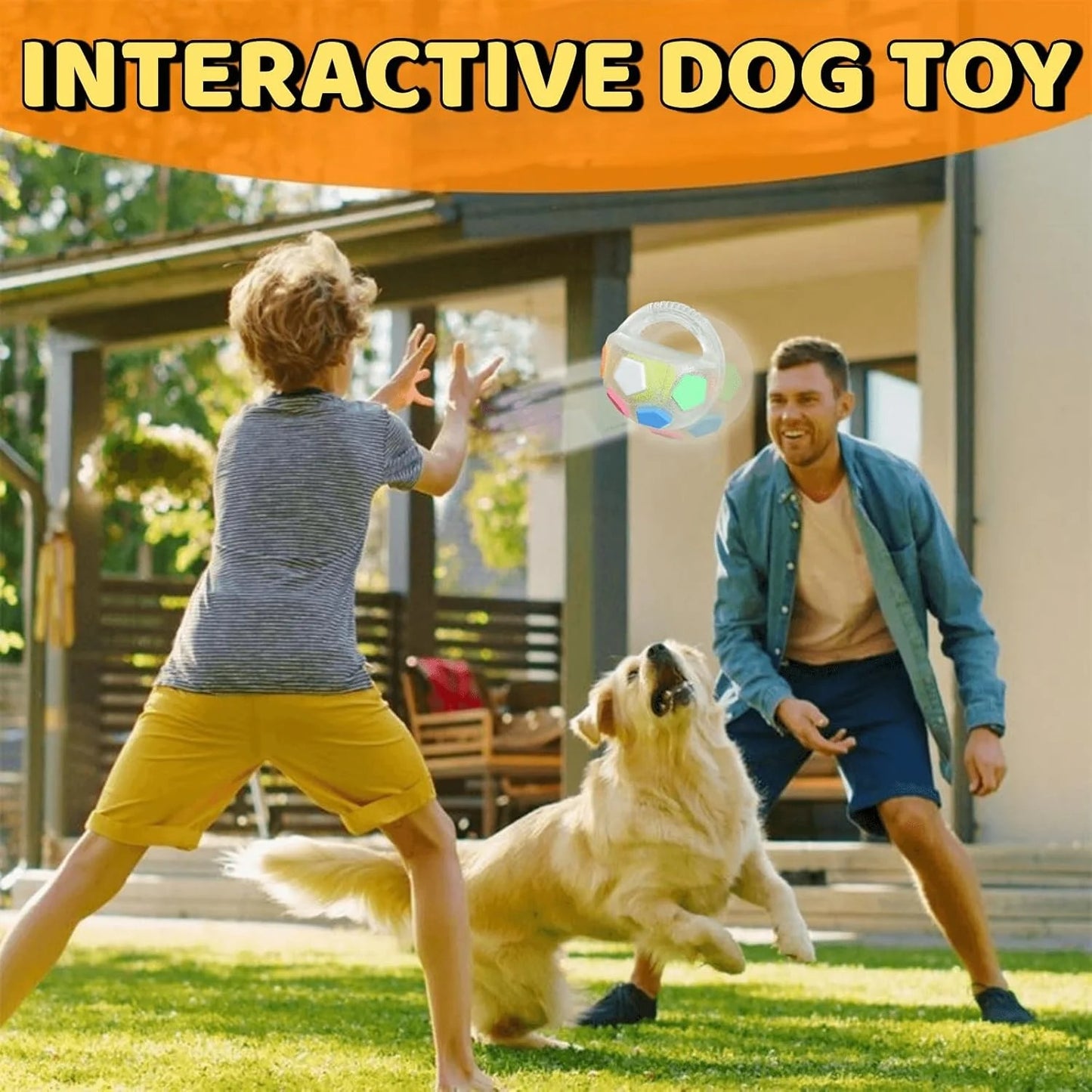 BuddyBall - Bite-Resistant Dog Play Ball