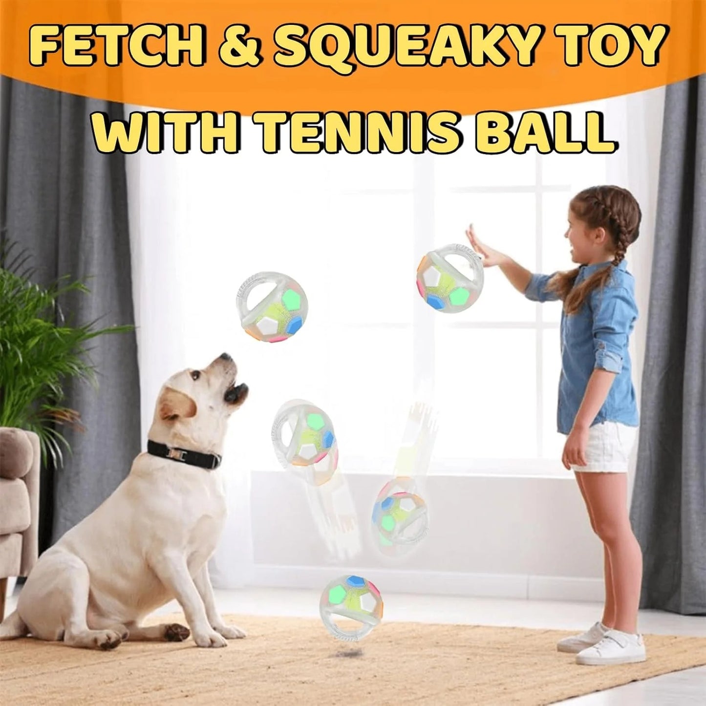 BuddyBall - Bite-Resistant Dog Play Ball