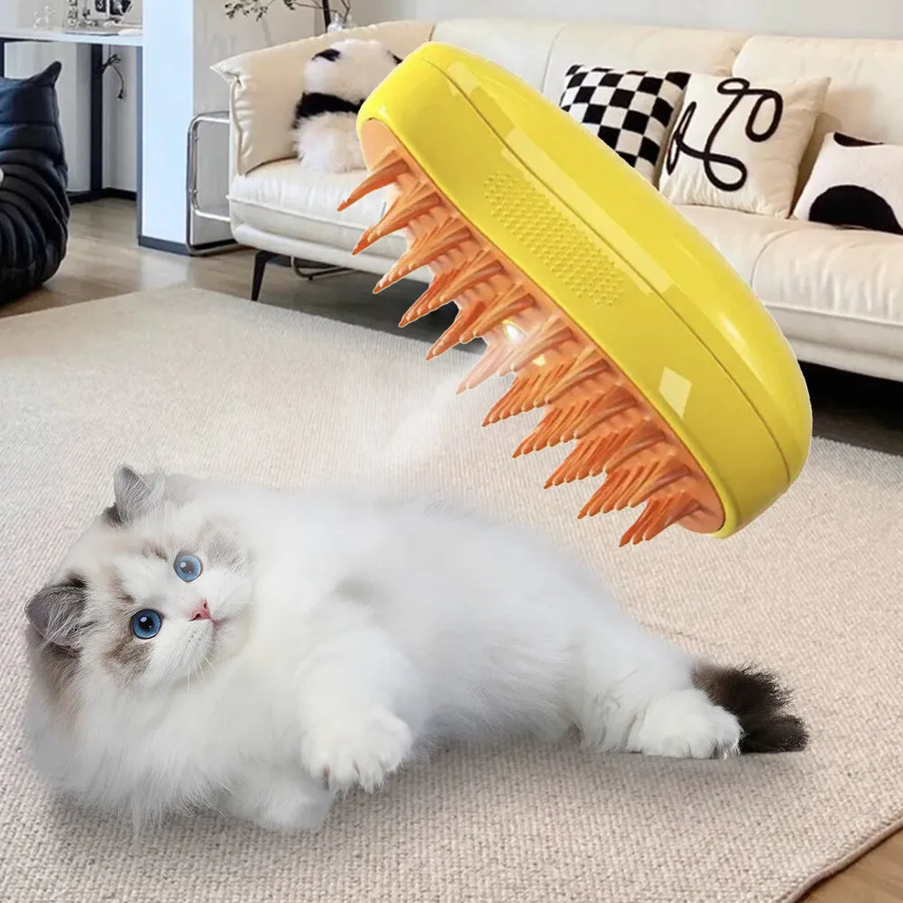 Steamy Pet Brush